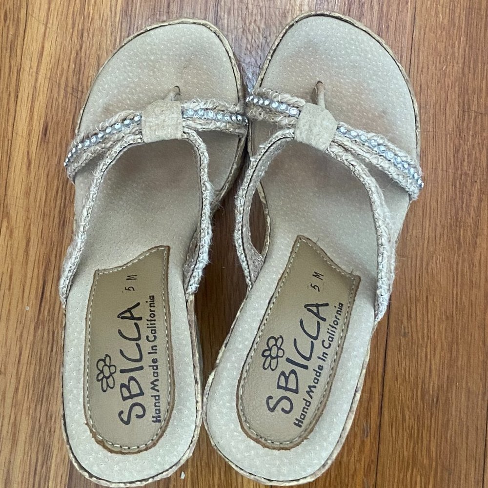 Sbicca Women's Jewel Wedge Sandal